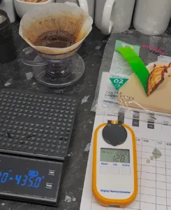 Coffee refractometer