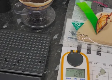 Coffee refractometer